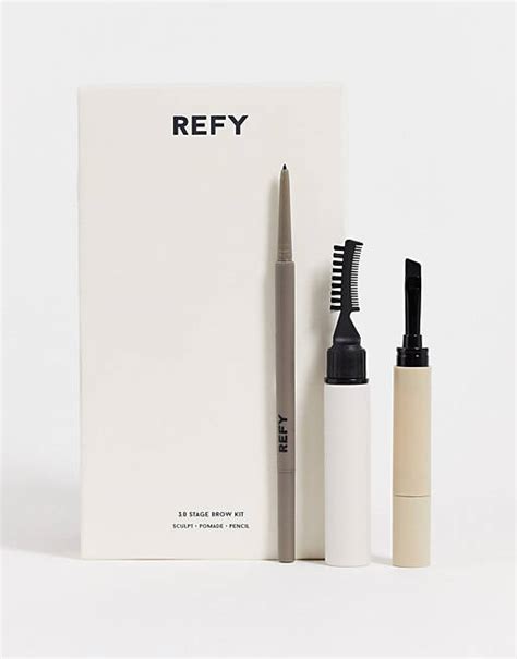 refy brow collection dark.